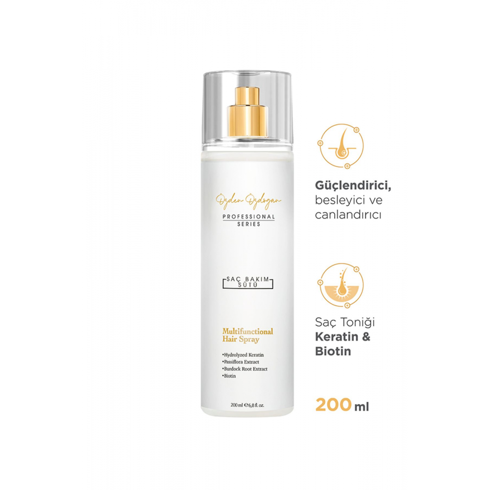 Güçlendirici, Besleyici Ve Onarıcı Saç Bakım Sütü Keratin & Biotin 200 ml