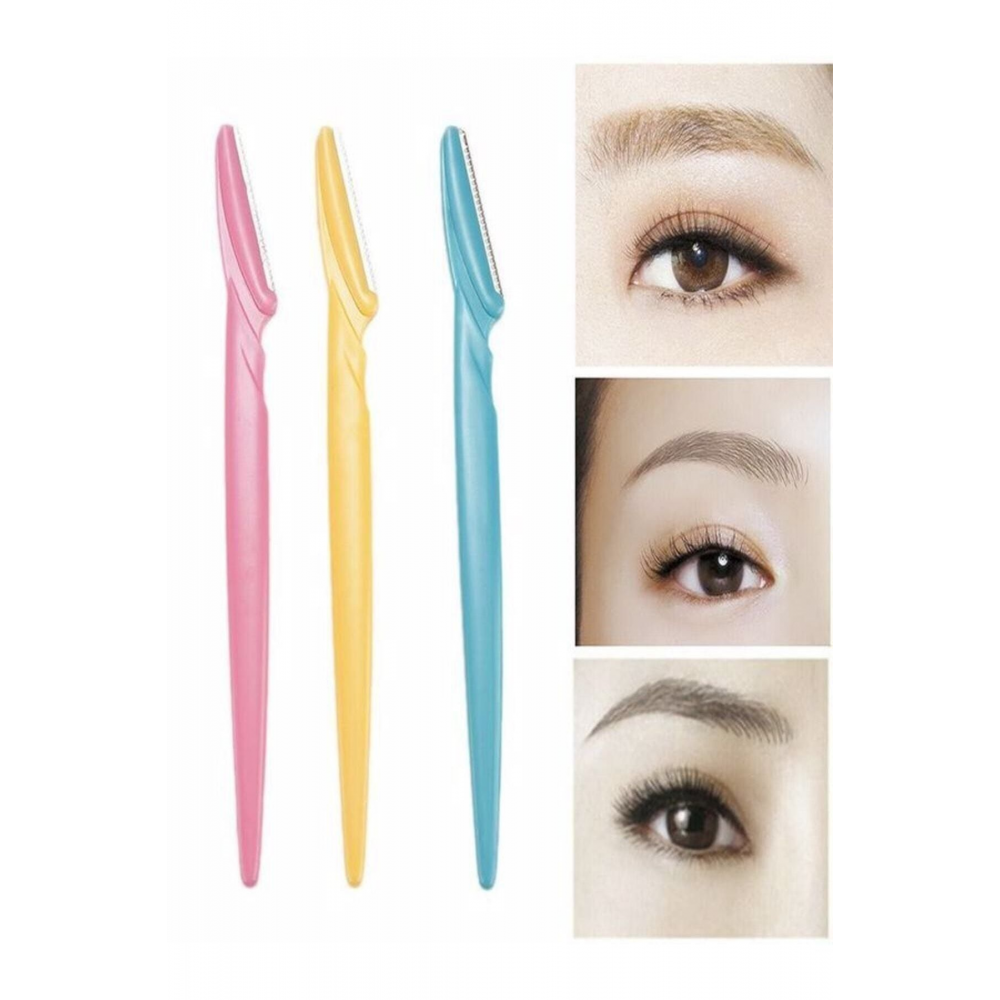 Yüz Jileti Ve Kaş Usturası Kadın Jileti Epilasyon 3'lü Ustra Seti