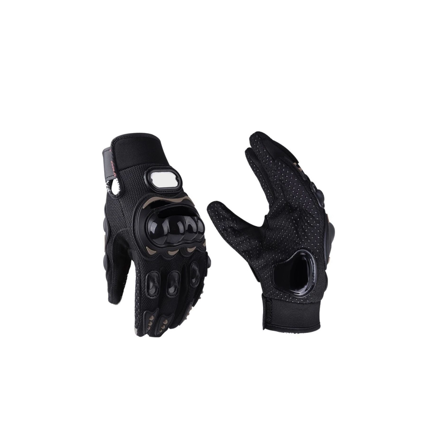 Motosiklet Eldiveni Kemik Korumalı Unisex Motorsiklet Bisiklet Eldiveni Siyah Motor Eldiven Uzun