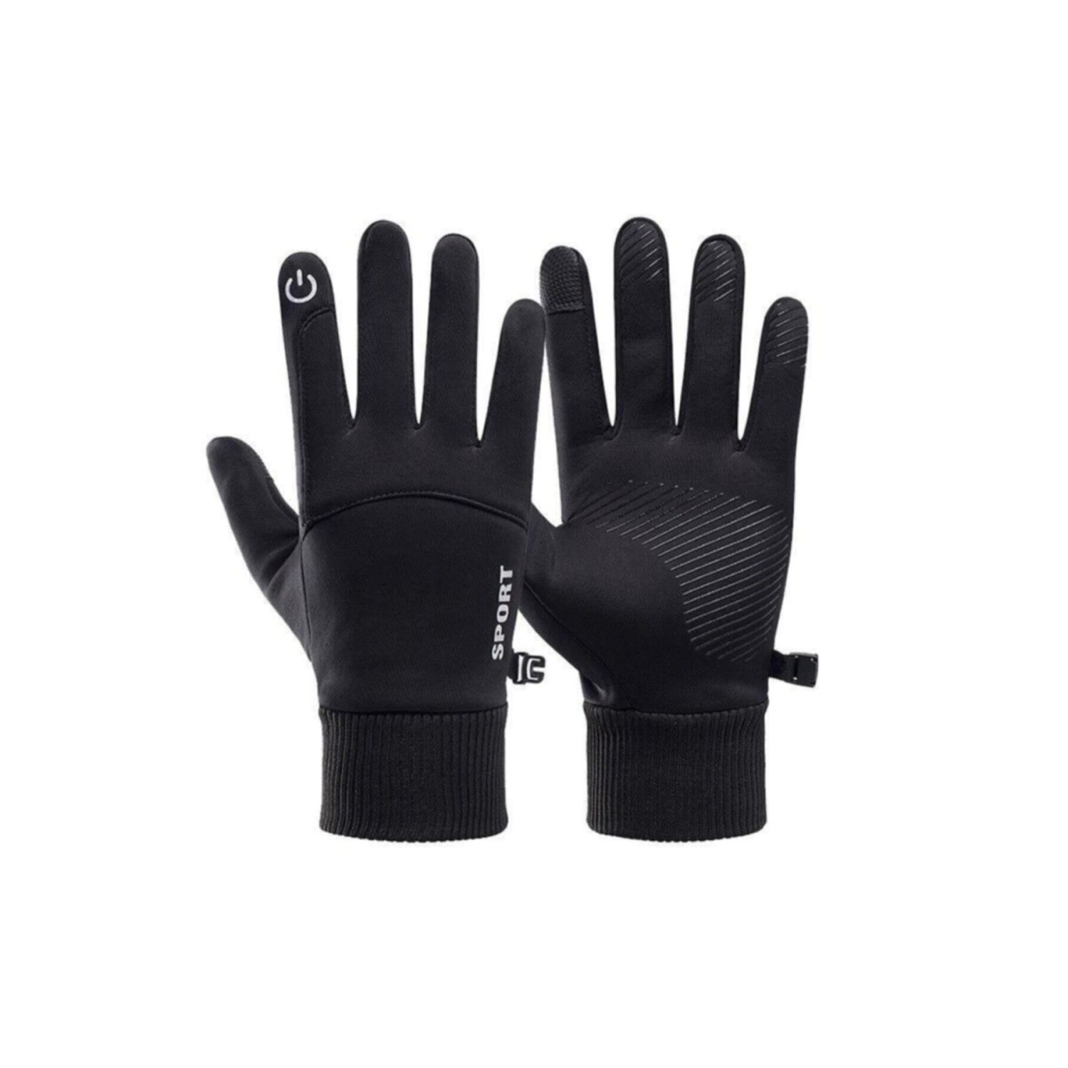 Motosiklet-kayak Eldiveni Su Kaydırma-soğuk Geçirmez Dokunmatik Parmak