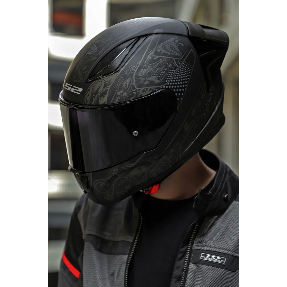 Rapıd 2 Race Crypt Mat Siyah Kask