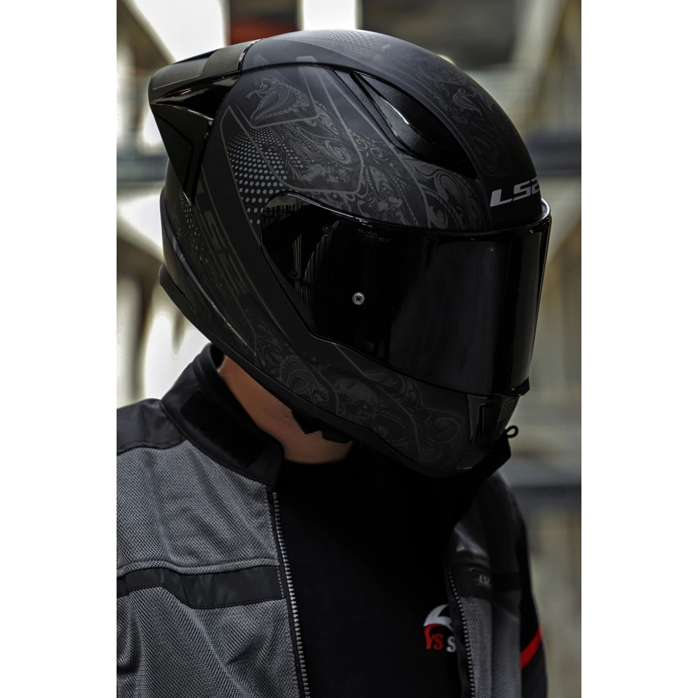 Rapıd 2 Race Crypt Mat Siyah Kask