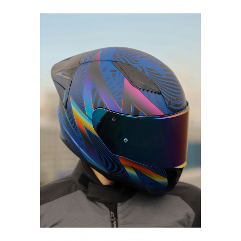 RAPID 2 RACE OPTIK MAT MAVİ-MOR KASK