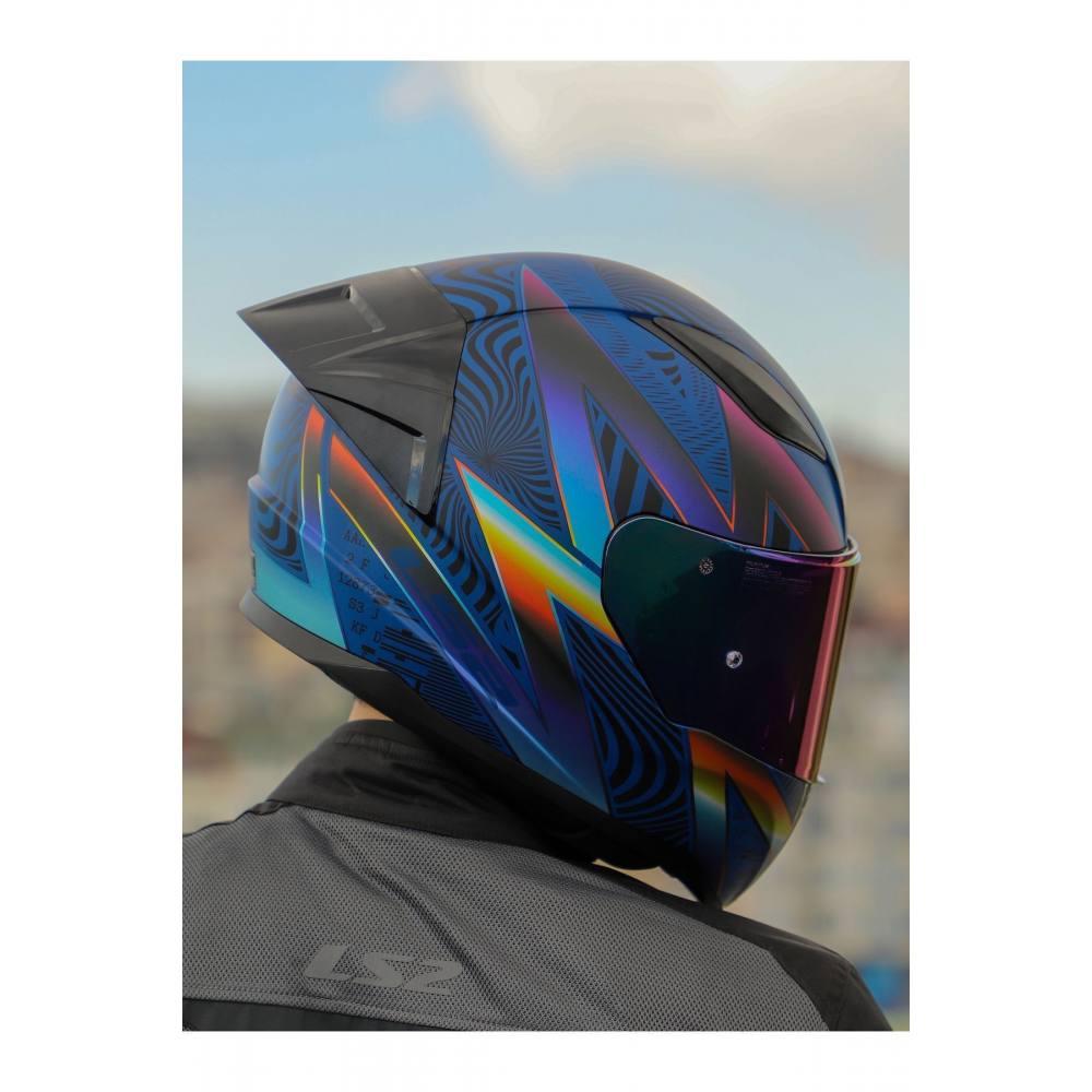 RAPID 2 RACE OPTIK MAT MAVİ-MOR KASK