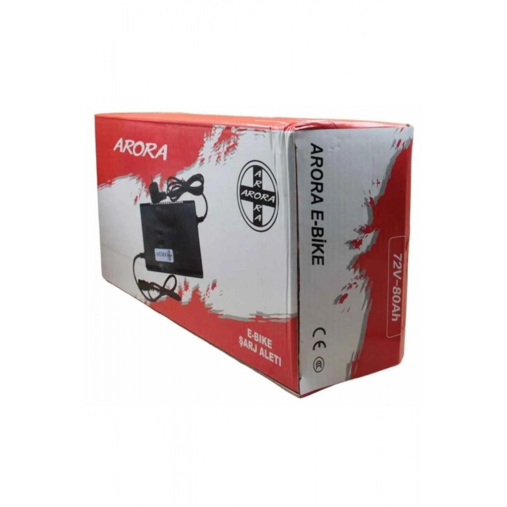 Arora 72v 60-80ah Şarj Cihazı Üç Teker Kasalı Elektrikli Bisiklet Şarj Aleti