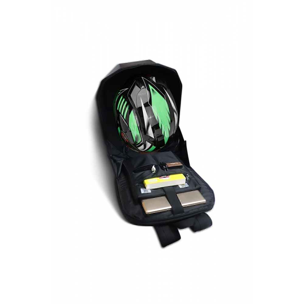 Knight Led Göz Ekranlı Animasyonlu Motosiklet Sırt Çantası