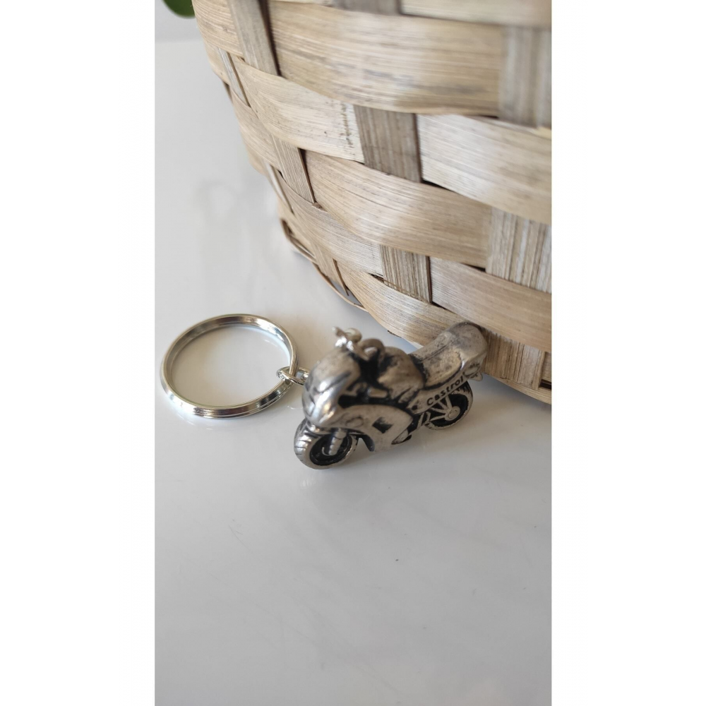 Motosiklet Metal Anahtarlık