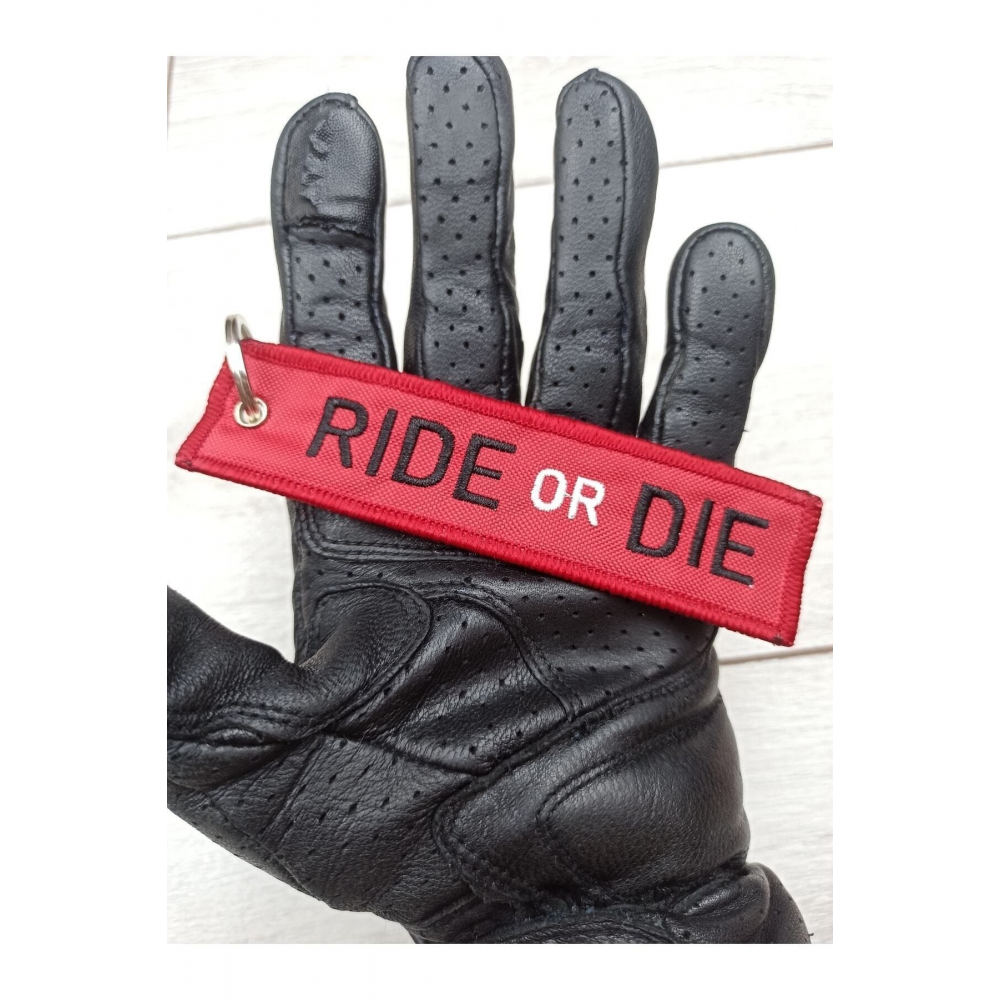Ride Or Die Motorcu Kumaş Anahtarlık