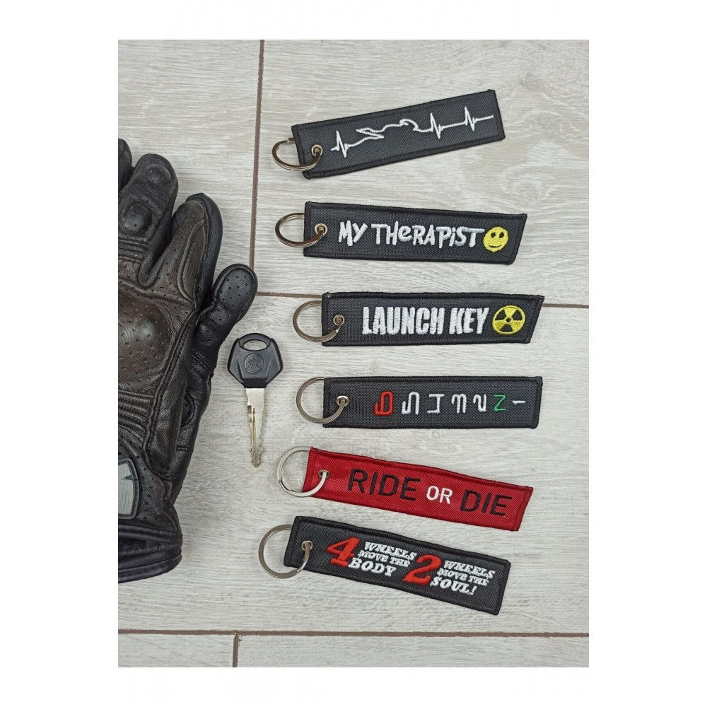 Ride Or Die Motorcu Kumaş Anahtarlık
