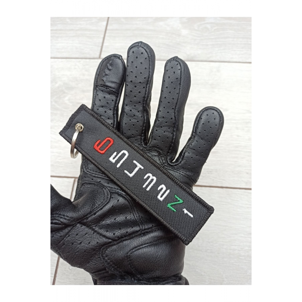 Vites Geçişli Motorcu Kumaş Anahtarlık