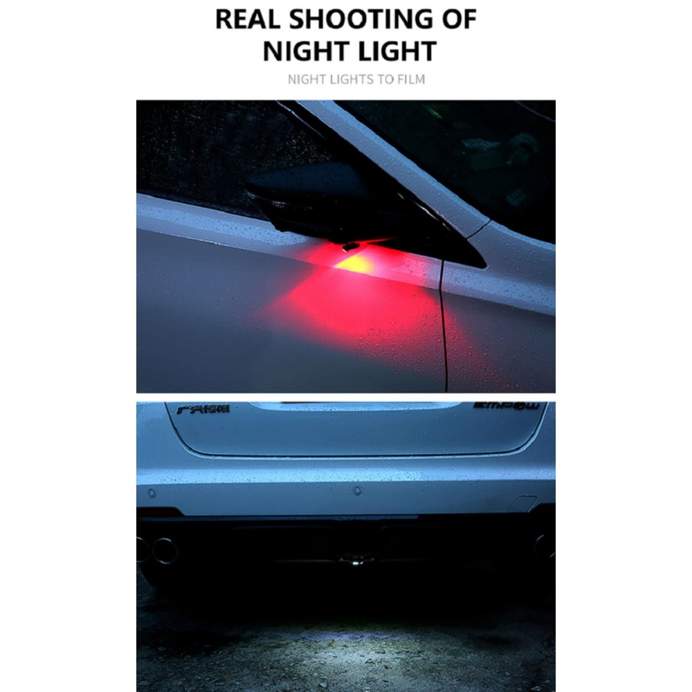 Kablosuz Mini Lamba - Kablosuz 7 Renk Lamba Led - Araba Motosiklet Bisiklet