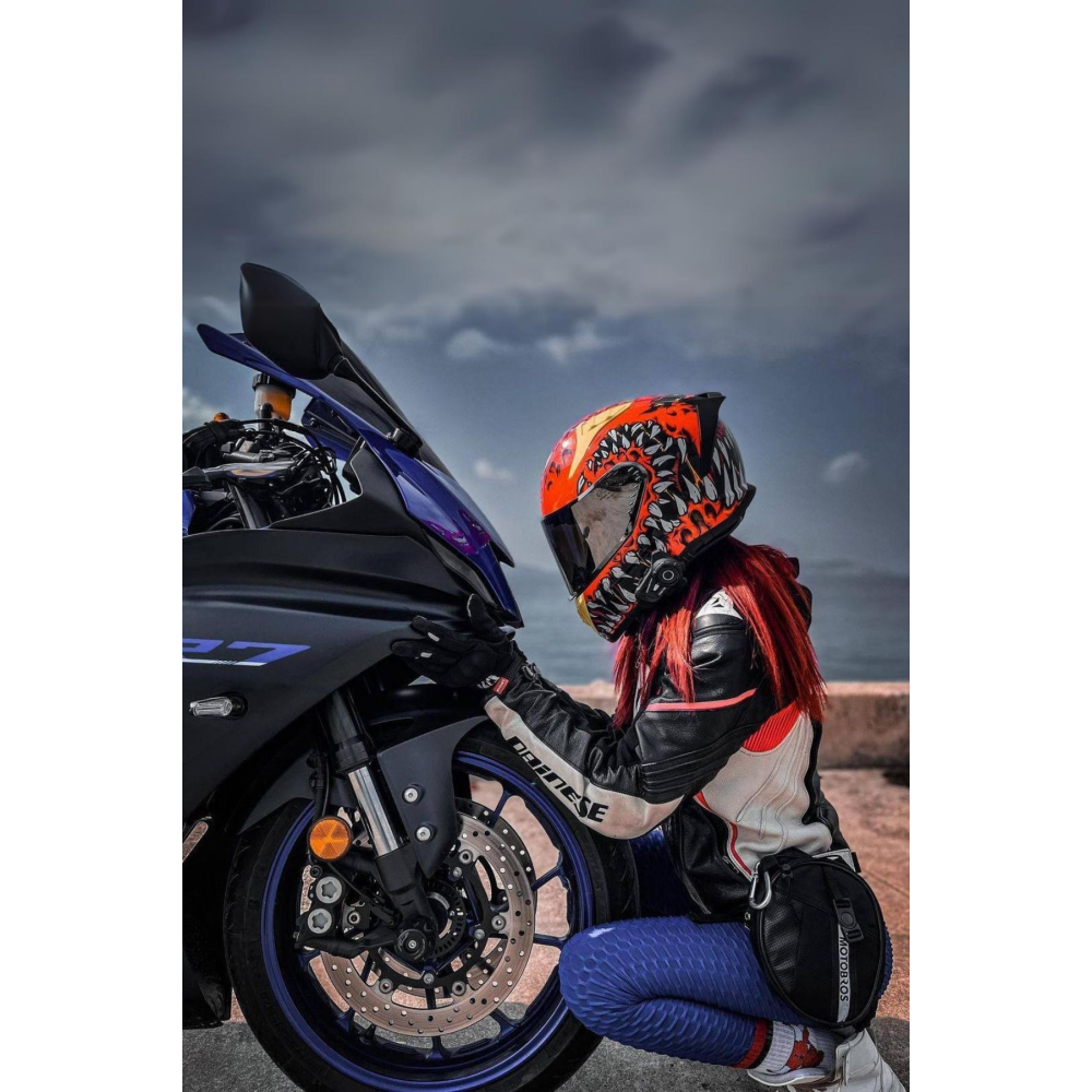 Premium Su Geçirmez Özel Motosiklet Bacak Çantası