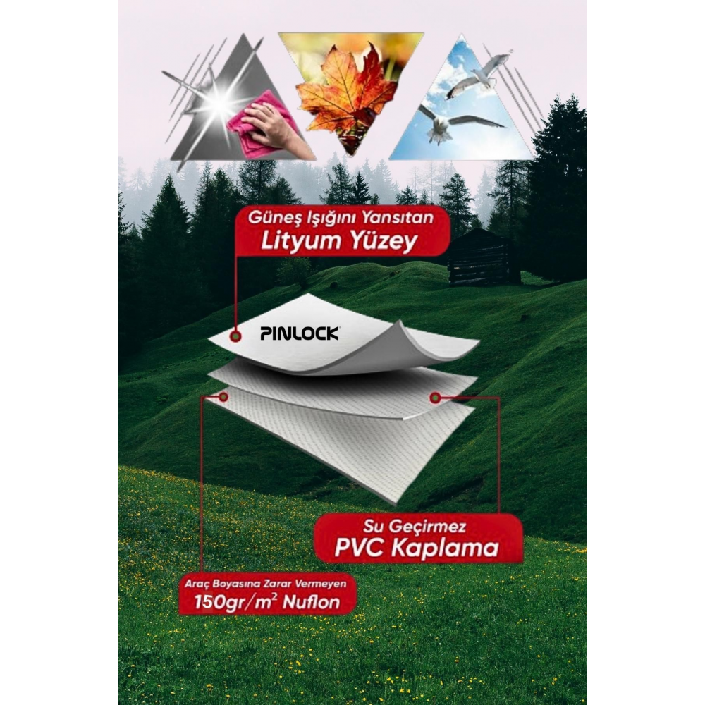 Honda Pcx Su Geçirmez Dayanıklı Motosiklet Brandası (TOKALI)