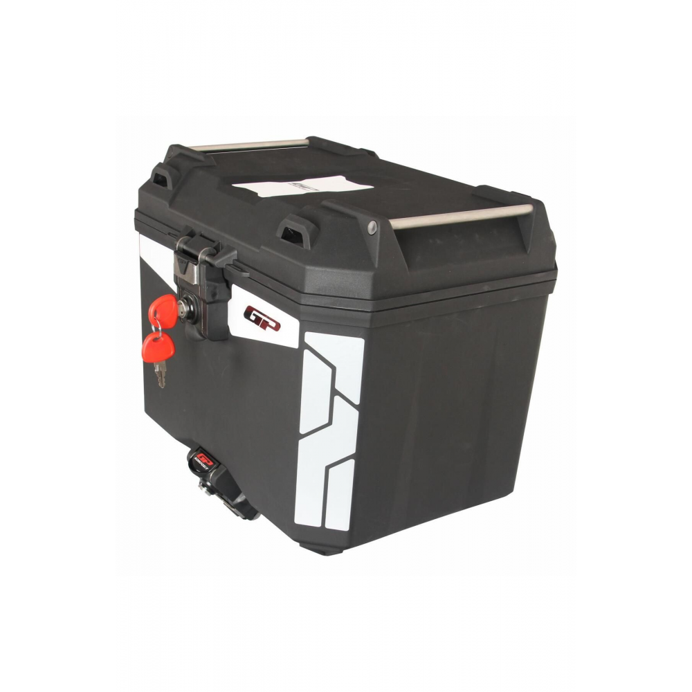 GP Kompozit Universal 33 lt Plastik Motosiklet Çantası Siyah