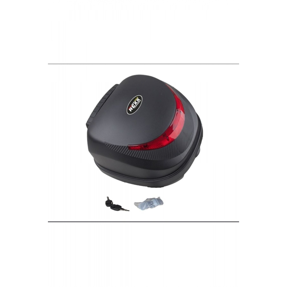 Rexx Motosiklet Arka Çanta 32lt Siyah Topcase