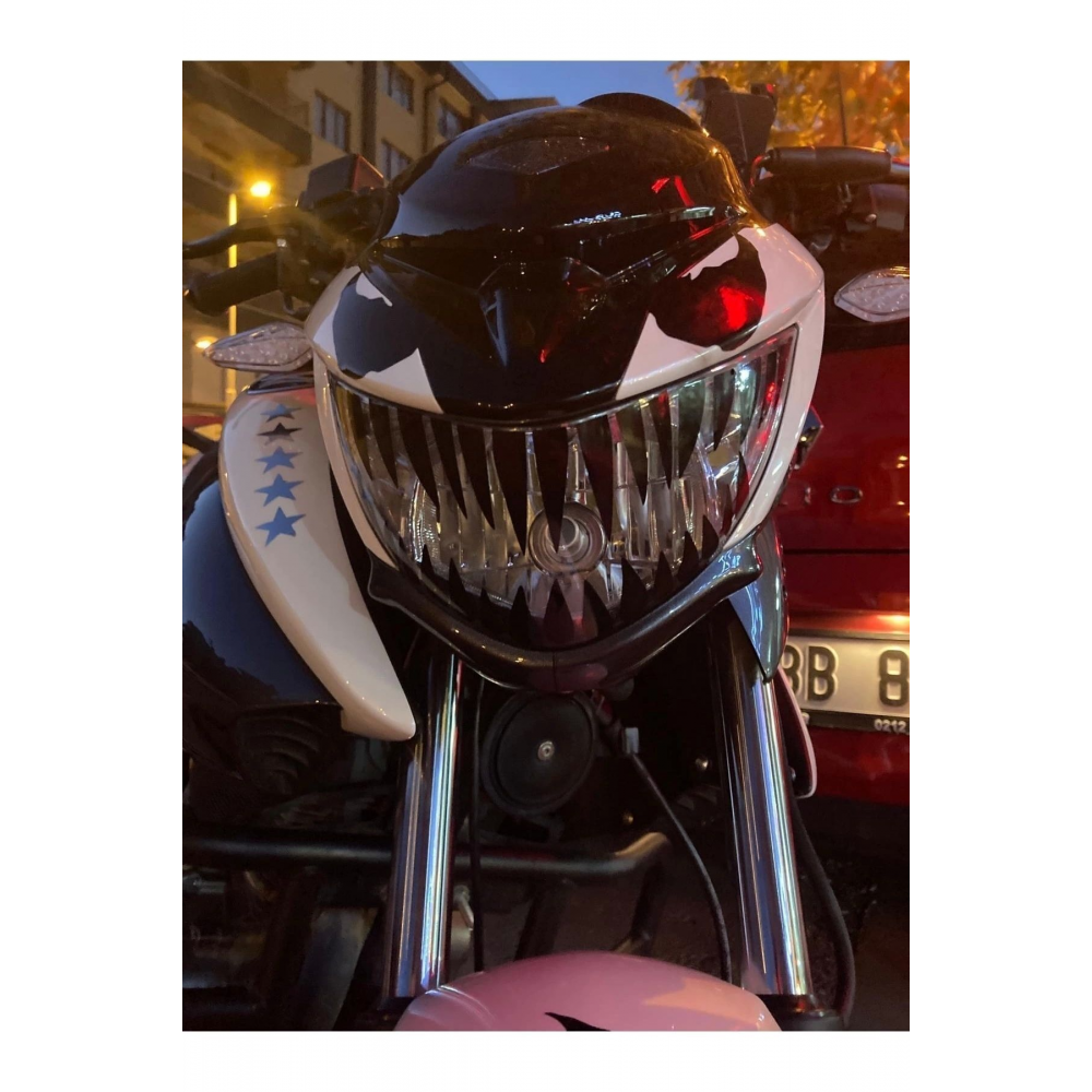 Mondial Drift L 125 Uyumlu Motorsiklet Venom Far Sticker Etiket