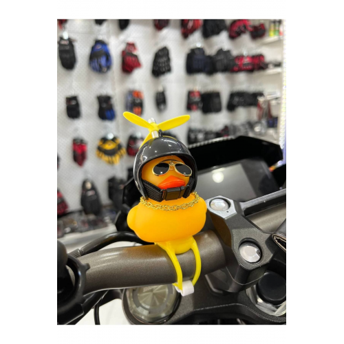 Motosiklet Bisiklet Aksesuar Gidona Takılan Ve Yapışabilen Civciv Süs Sarı