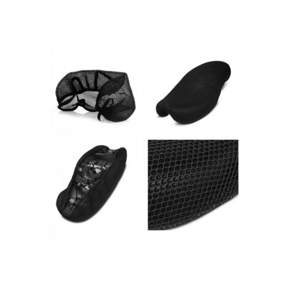 Sele Kılıfı Honda Fizy 125 Motosiklet Sele Kılıfı 3d Çift Katlı Fileli