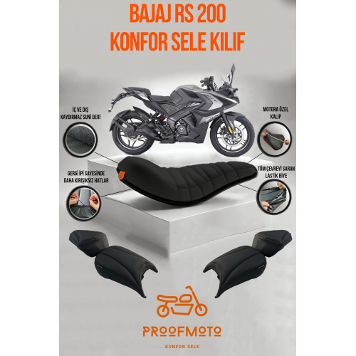 Bajaj Rs 200 Konfor Sele Kılıf