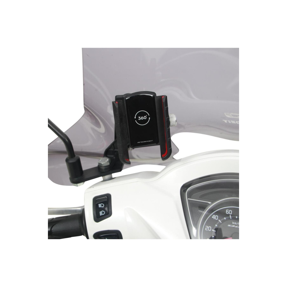 GP Kompozit Universal Ayarlanabilir Telefon Tutucu Siyah - Beyaz