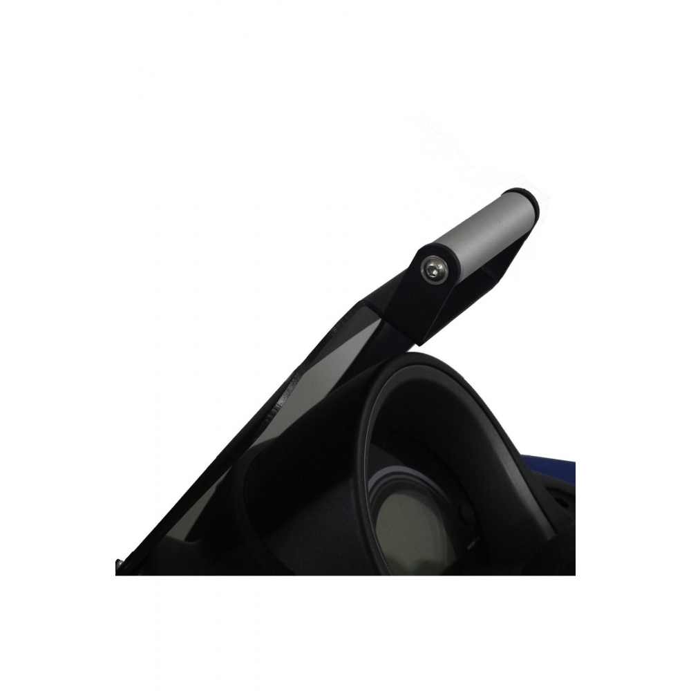 Gp Kompozit Yamaha Nmax 125 / 155 2015-2020 Uyumlu Telefon / Navigasyon Tutucu Gri