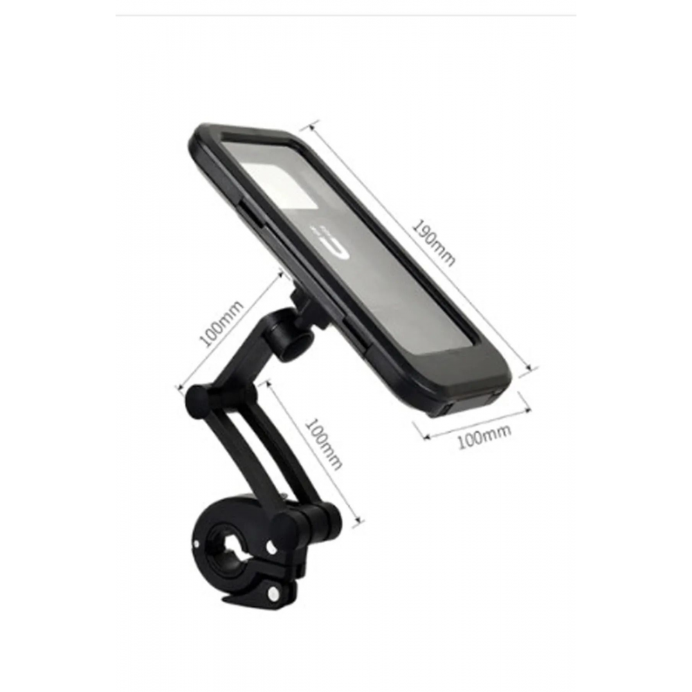 Mıknatıslı Motorsiklet Bisiklet Telefon Su Geçirmez Tutucu Kılıf Motor Tutacağı