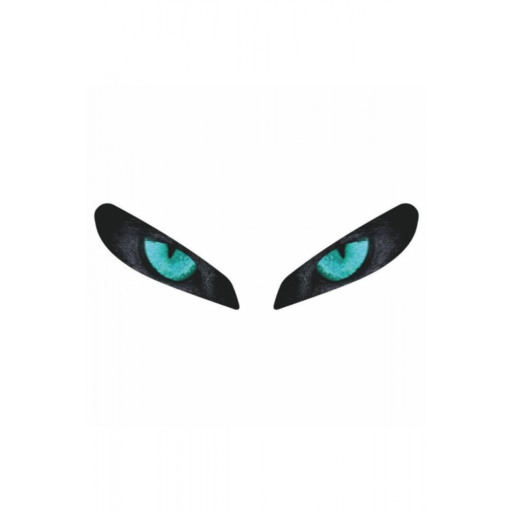 250 Sr 2020 - 2023 Uyumlu Far Sticker Mavi