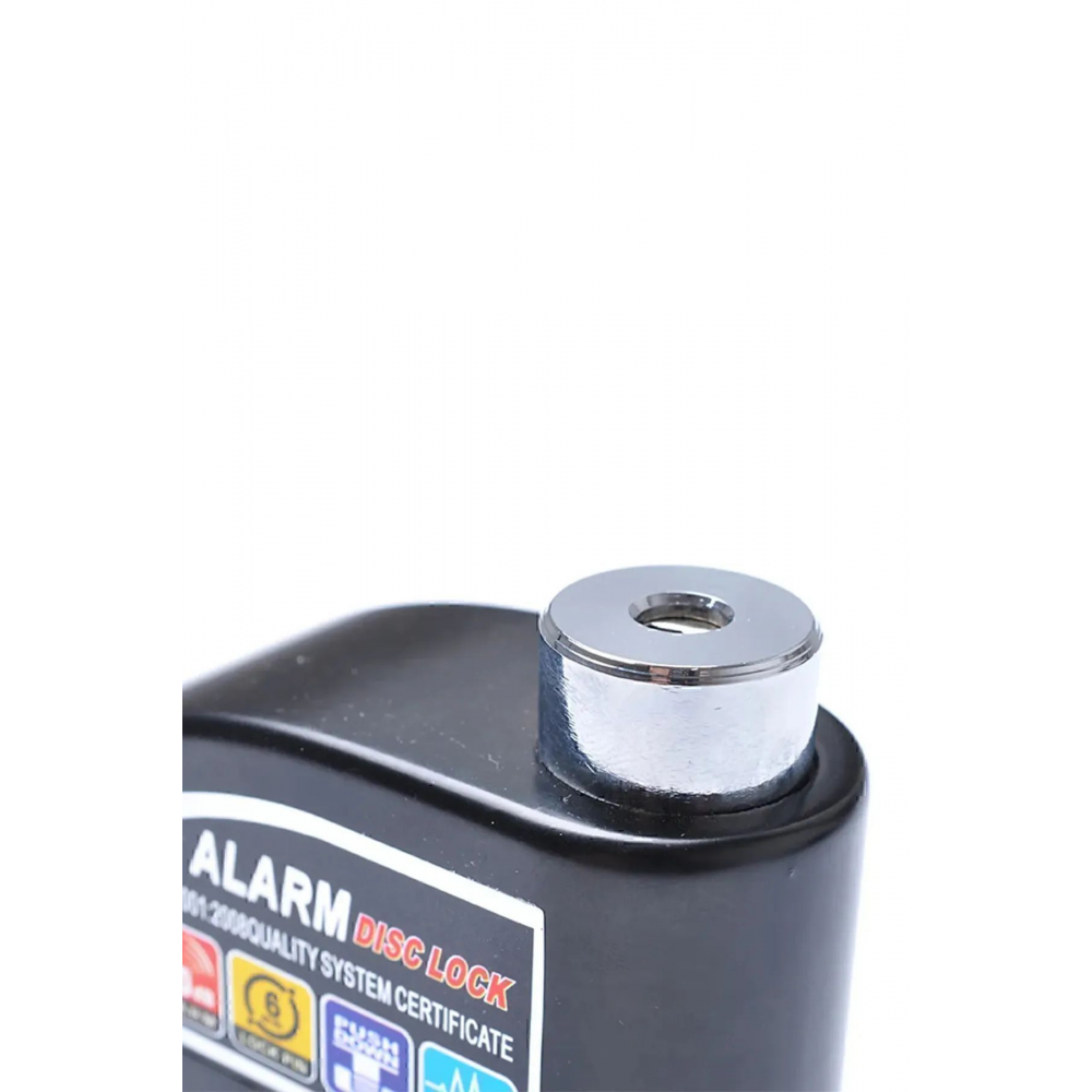 110 Db Siyah Motosiklet Alarmlı Disk Kilidi Hatırlatma Kablolu (SARI-SİYAH-YEŞİL-MAVİ-GRİ RENK)