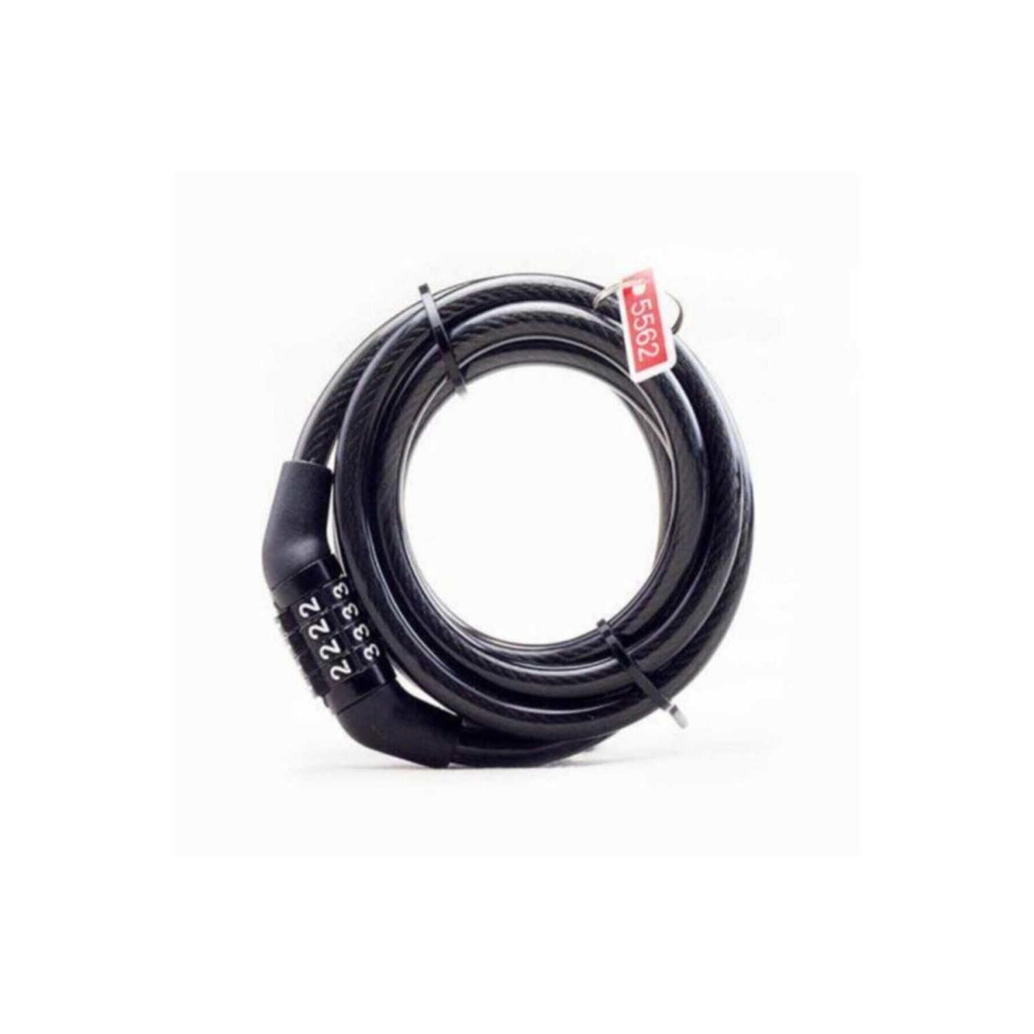 Çelik Motor Kilidi - Çelik Bisiklet Kilidi -100 cm Çelik Kilit - Şifreli Bisiklet Kilidi