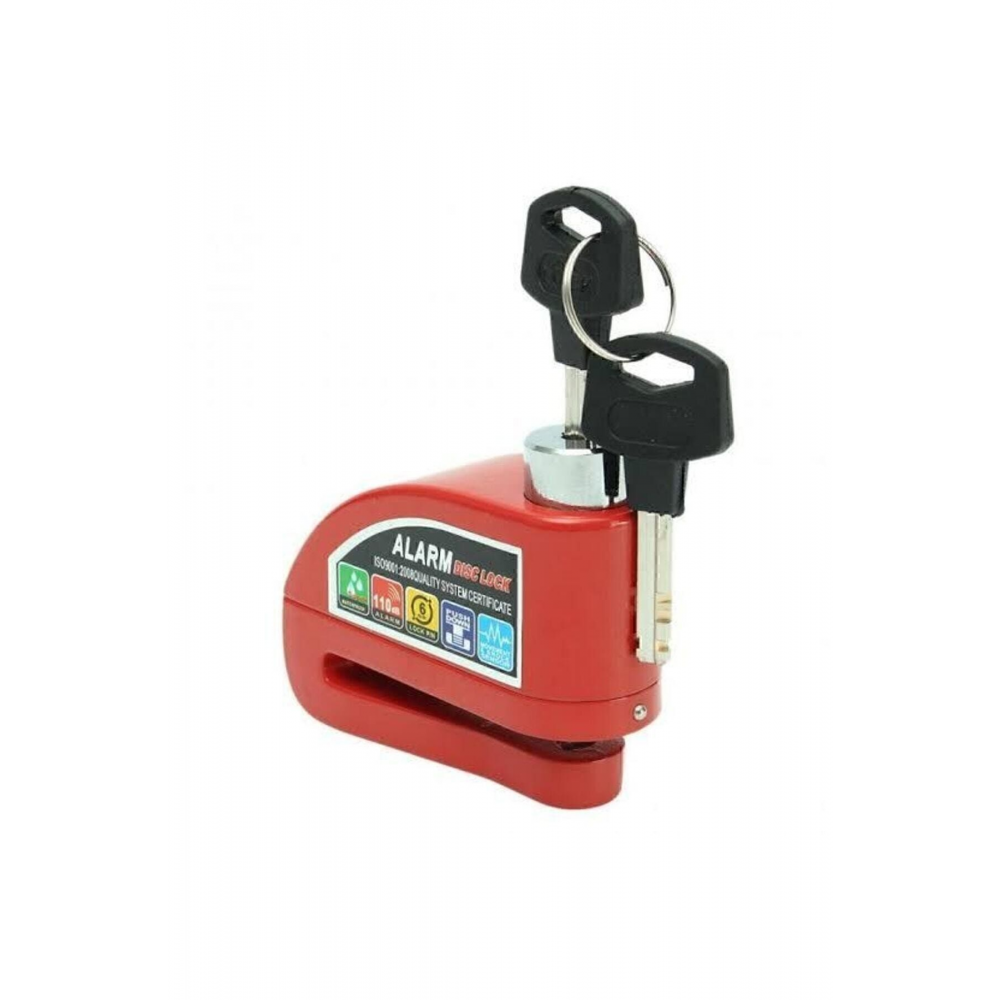 Hatırlatma Kablolu Alarmlı Disk Kilidi