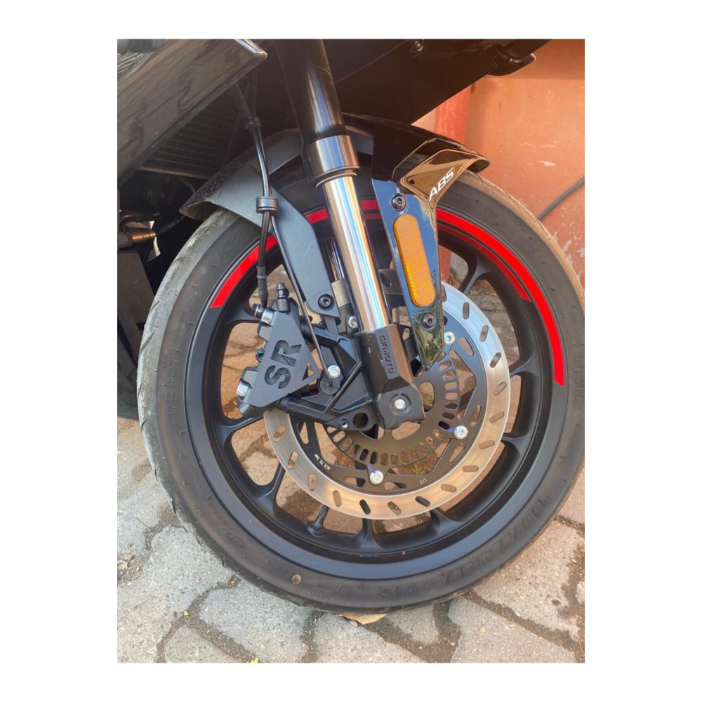 CF MOTO 250 SR KALİPER KORUMA DEMİRİ SR 250 KALİPER MUHAFA CFMOTO 250SR KALİPER KORUMA SİYAH