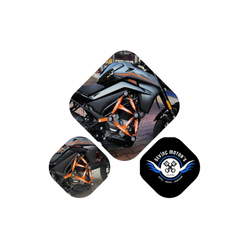 Cf Moto Nk250 Koruma Demırı Turuncu