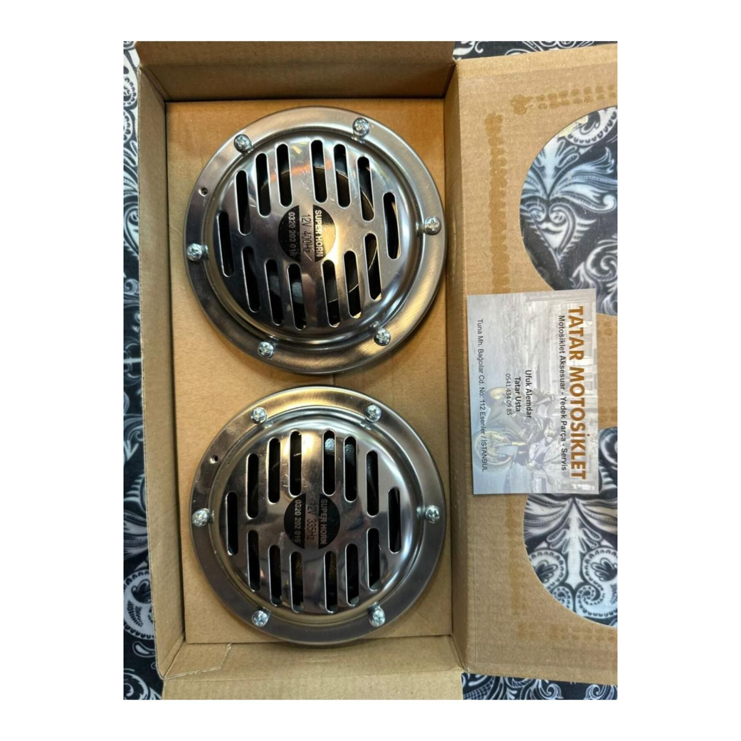 Hella Tip Uyumlu GÜMÜŞ Korna Yüksek Ses