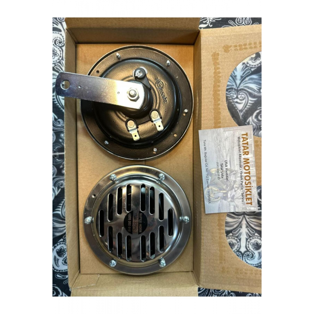 Hella Tip Uyumlu GÜMÜŞ Korna Yüksek Ses