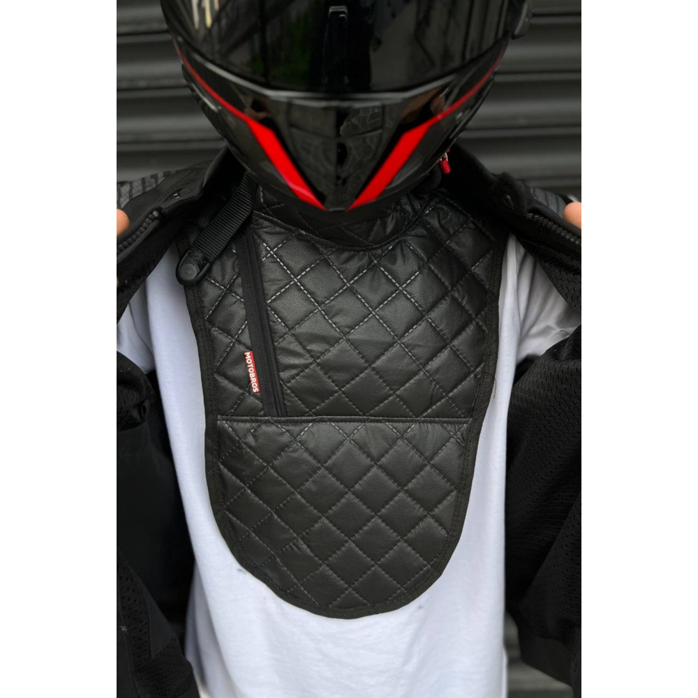 Motosiklet Koruyucu Motorcu Göğüs Koruyucu - Boyun Koruyucu Su Ve Rüzgar Geçirmez.