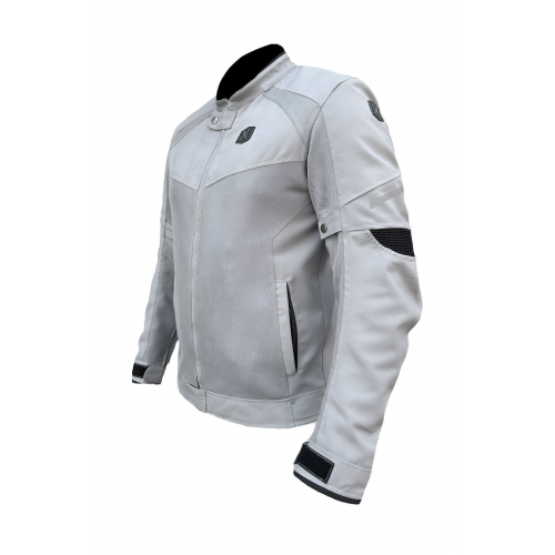 X-evo Yazlık Fileli Korumalı Motosiklet Montu Yeni Sezon Gri