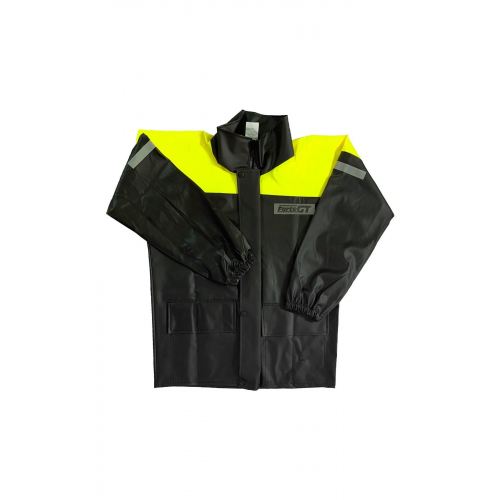 Forte Gt 1134 Motosiklet Pvc Yağmurluk Cepli Alt Üst Takım M Beden Sarı