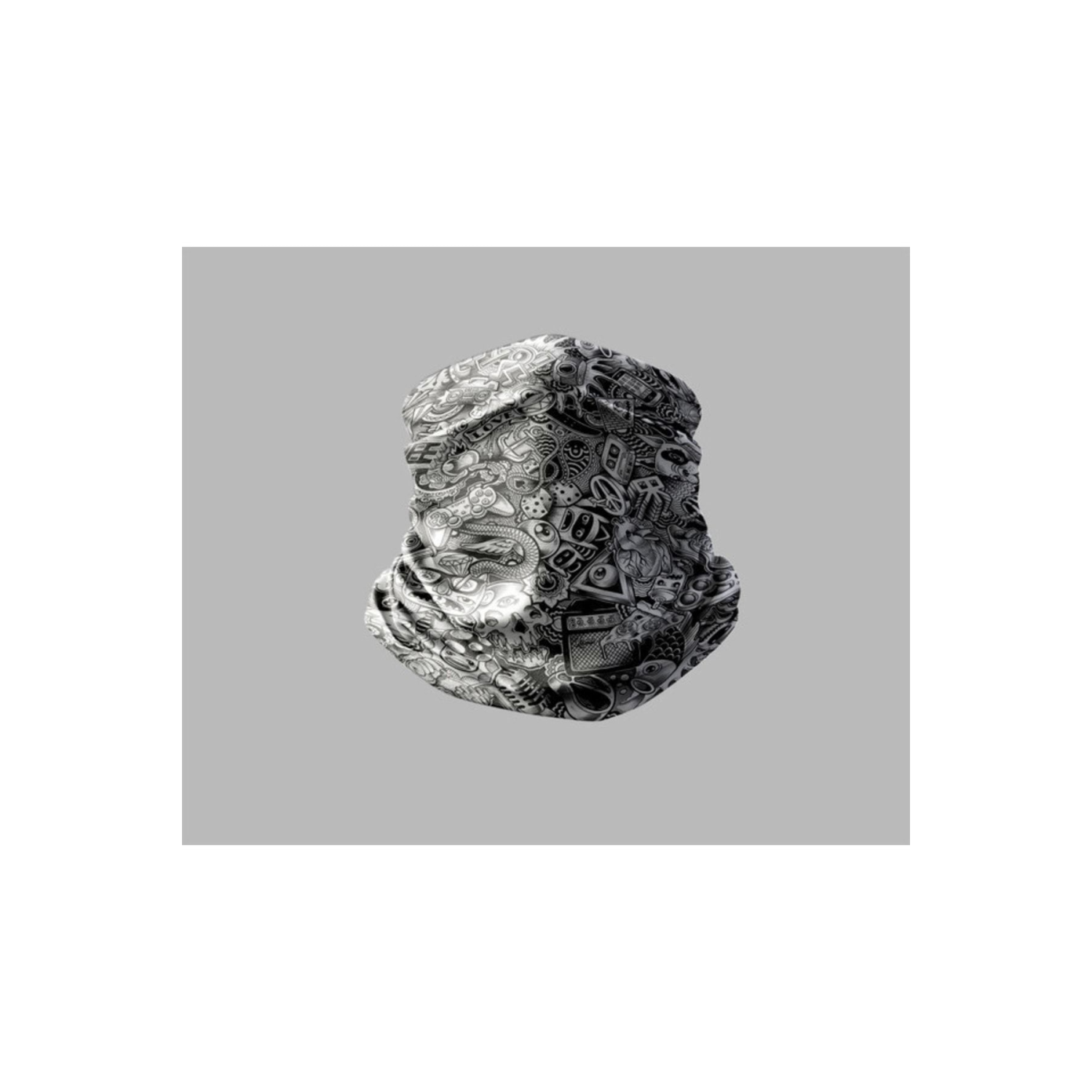 Karışık Çok Desenli Tasarımlı Motorcu Buff Maske Outdoor Boyunluk Unisex Bandana