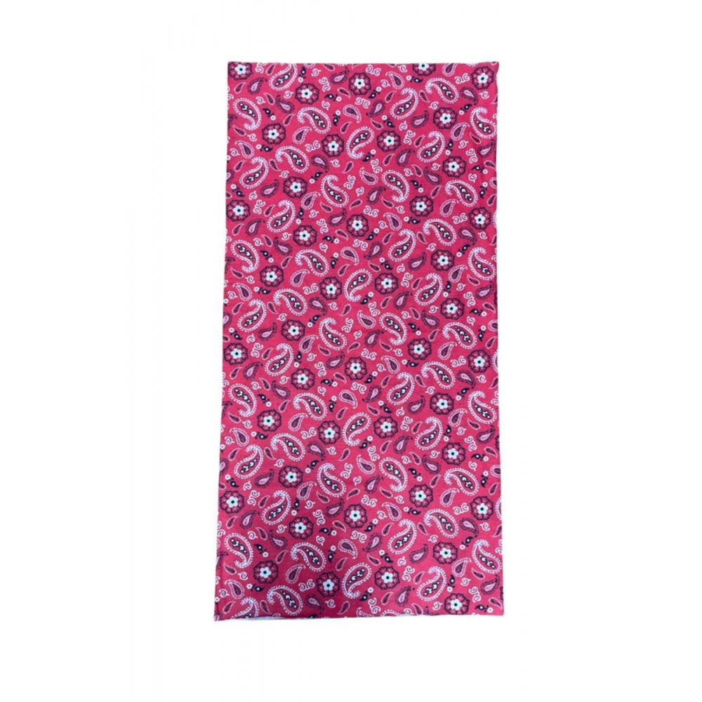 Etnik Model Nar Çiçeği Baf Buff Bandana Boyunluk