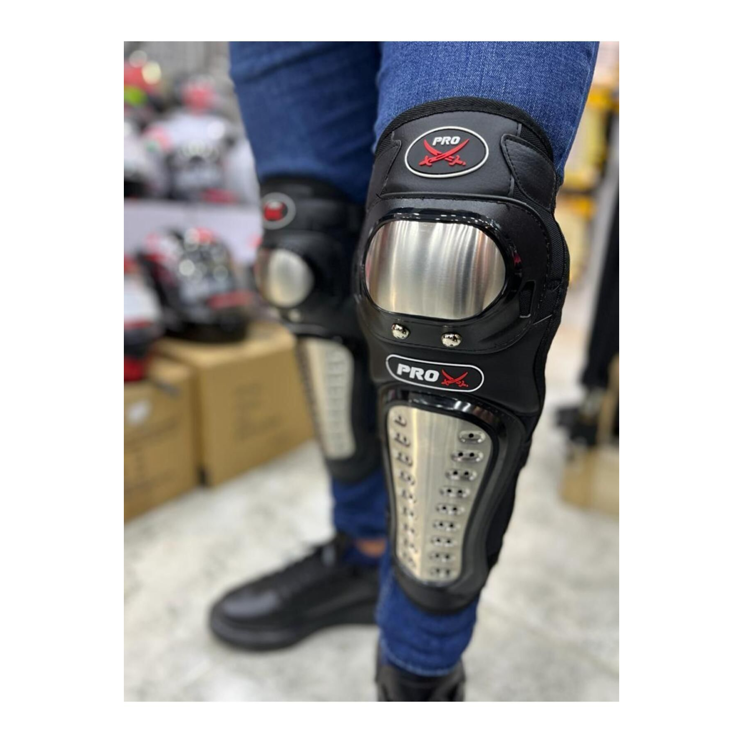 MOTORCU TİTANYUM DİZLİK DİRSEKLİK SETİ