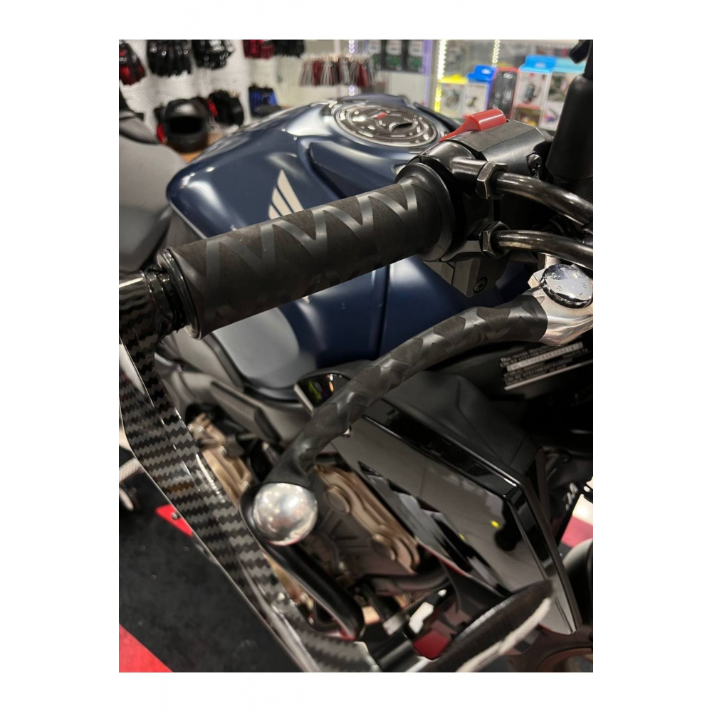 Universal Motosiklet Kauçuk Manet Ve Elcik Kaplama Takımı Motorsiklet Elcik Sarmalı