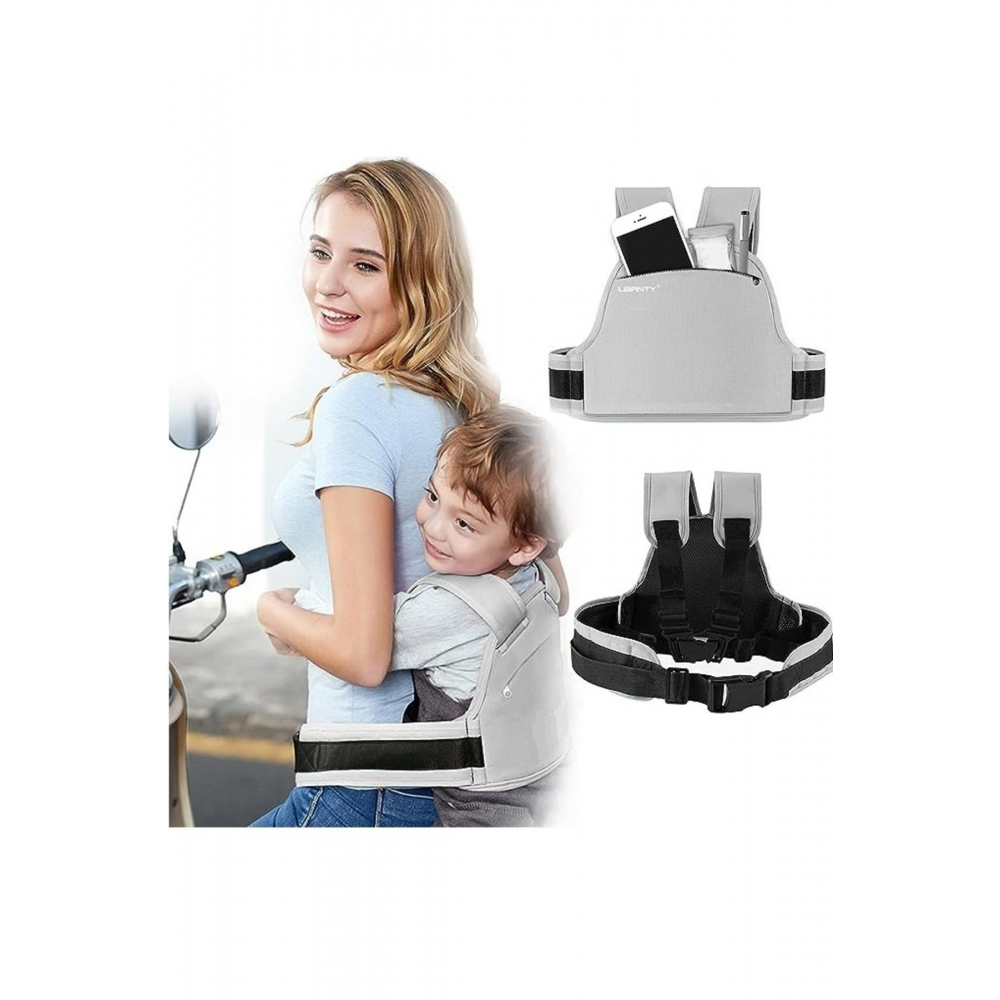 Çocuk Motosiklet Emniyet Kemeri Çoğu motosiklet için ayarlanabilir kemer