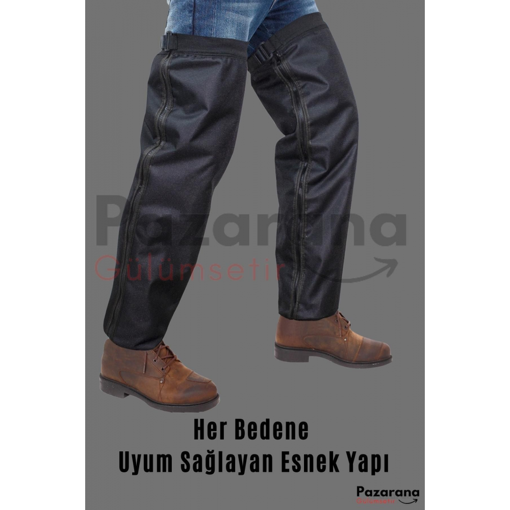 Motosiklet Pantolon Motorsiklet Rüzgar Yağmur Koruyucu Diz Koruma Motorcu Dizliği