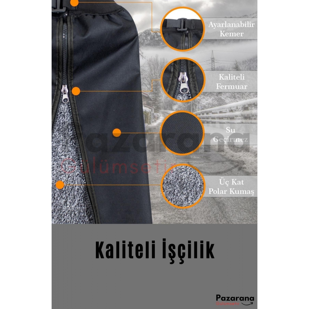 Motosiklet Pantolon Motorsiklet Rüzgar Yağmur Koruyucu Diz Koruma Motorcu Dizliği