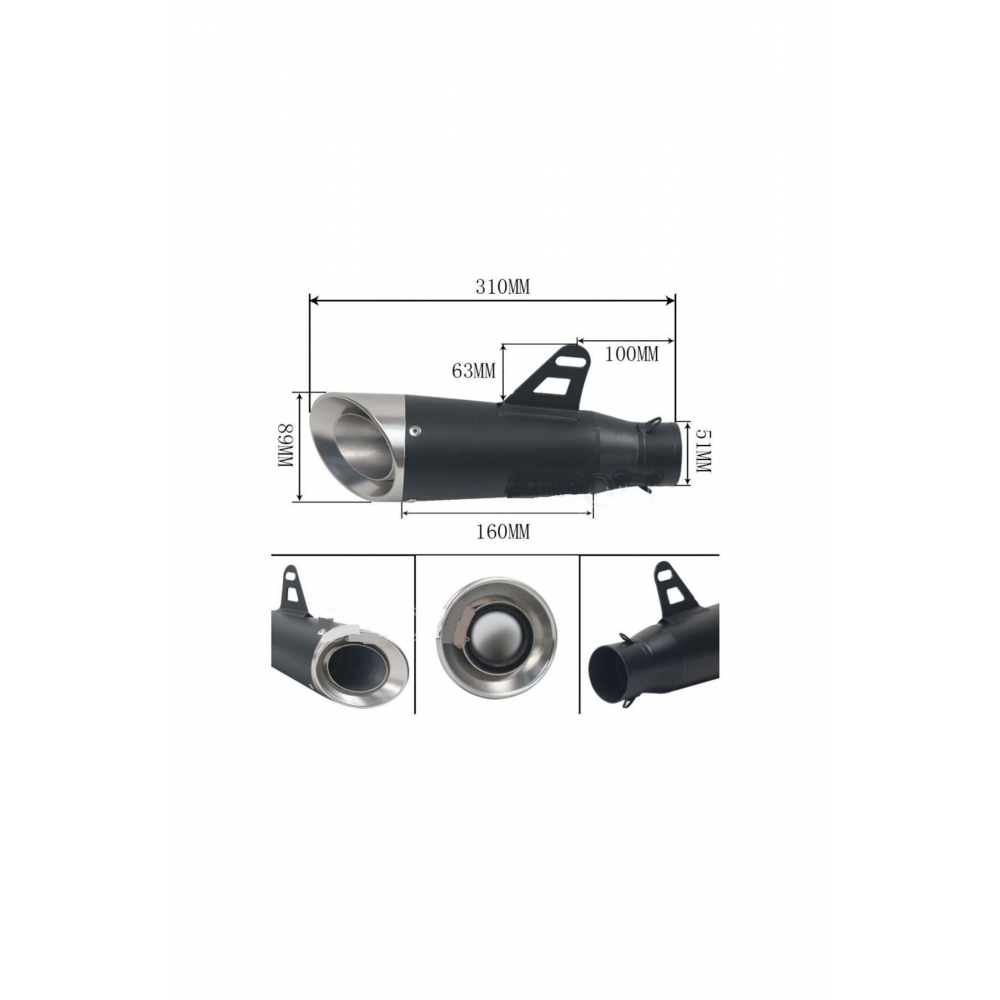 Efsane Project Sc - Elyaflı - Susturucu - 30cm