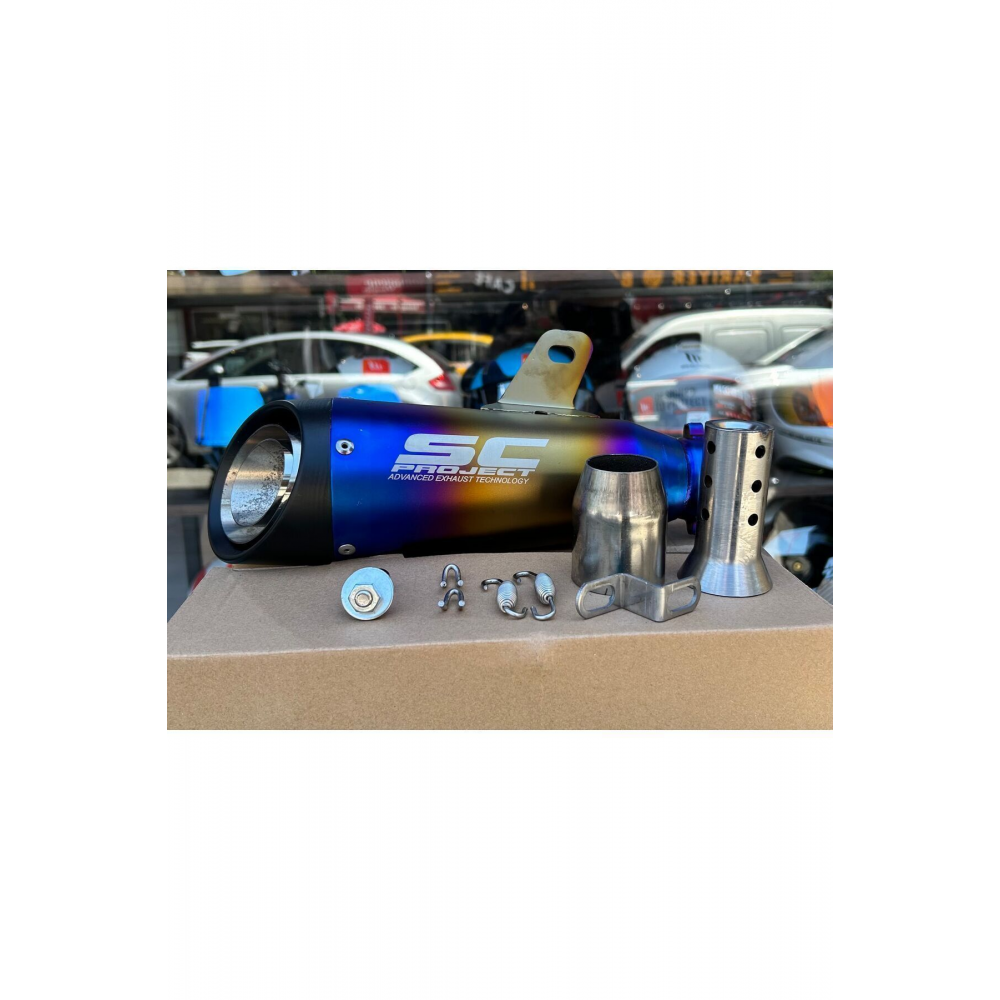 SC PROJECT Susturuculu Egsoz Performans Gökkuşağı