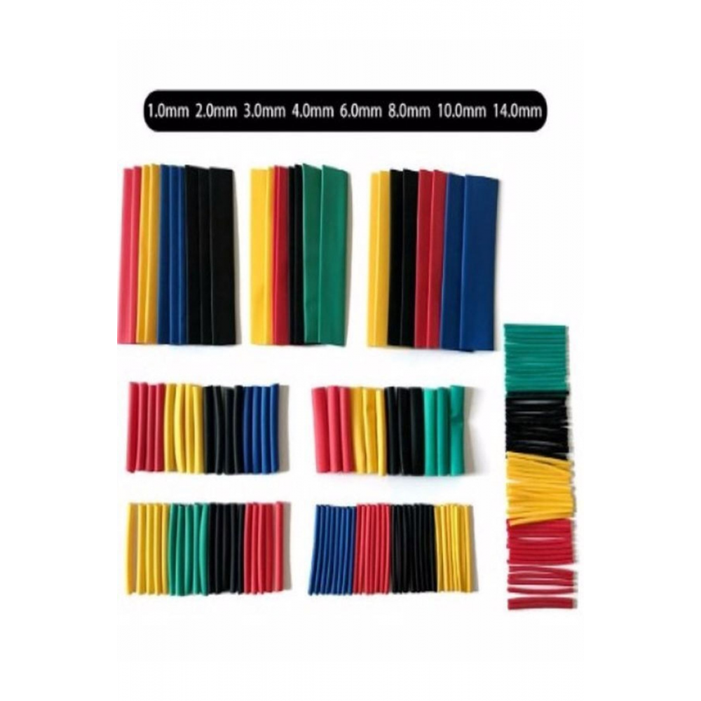 164 Parça Set Daralan Makaron Kablo Koruyucu Kılıf