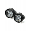 Evrensel 2 Adet Motosiklet Far Scooter Sis Spot Işık Led