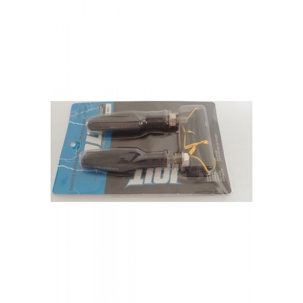 Fyd Motorsiklet Kayar Led Sinyal Sarı Işık Monster Model Uyumlu