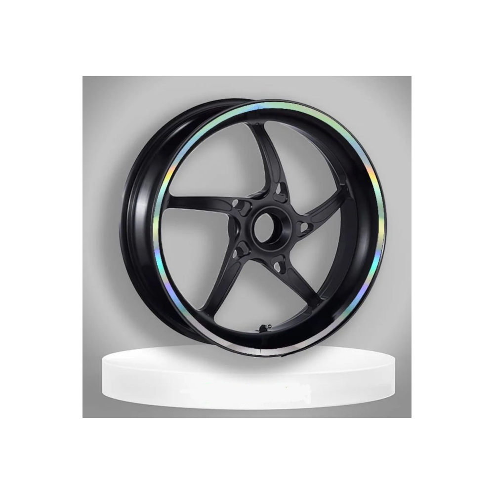 Hologramlı Jant Şeridi 7 Cm X 7 M